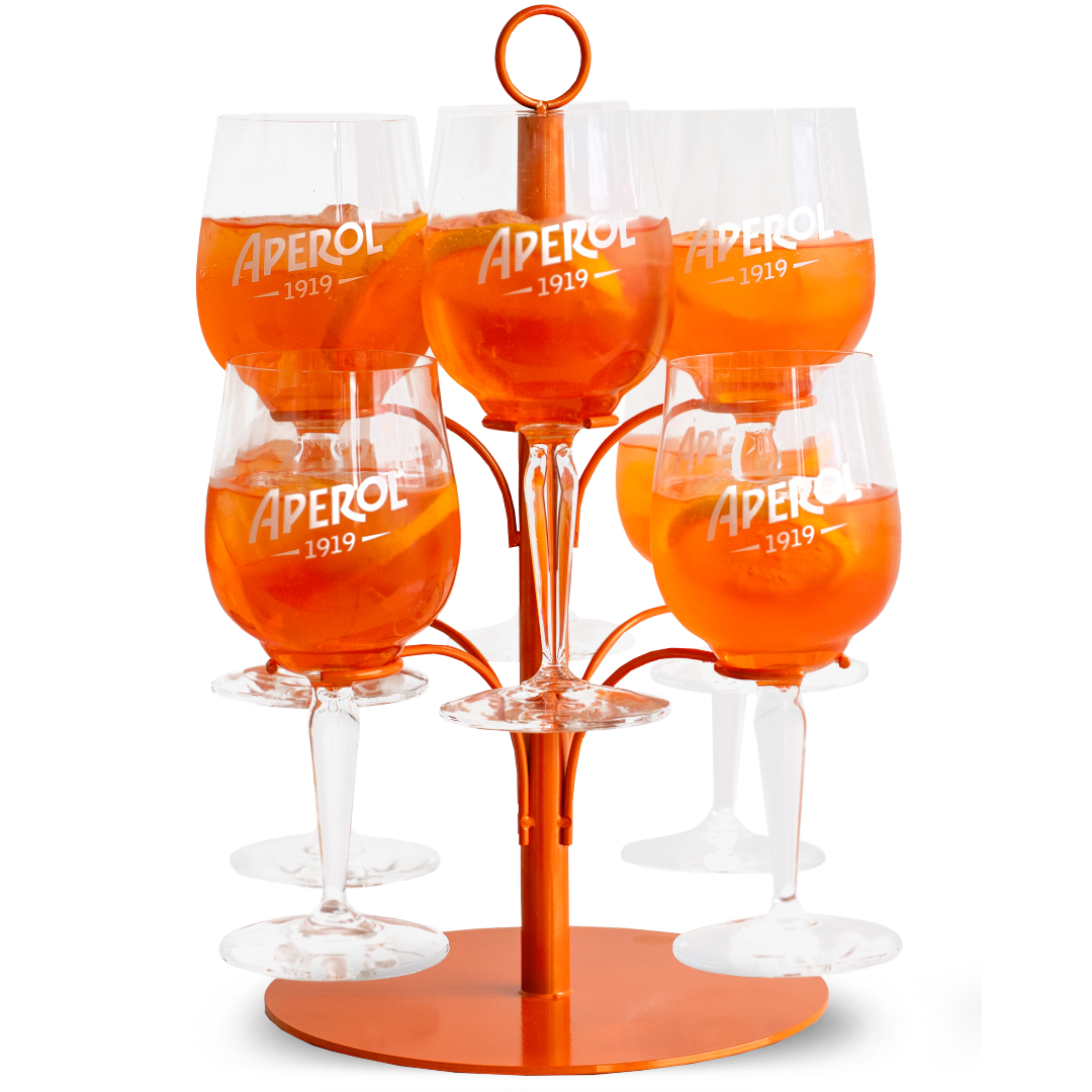 Aperol Ständer für 8 Gläser