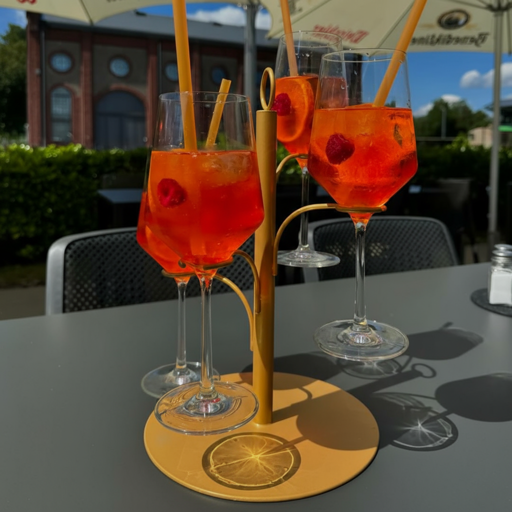 Premium Getränke Tower für 4 Gläser