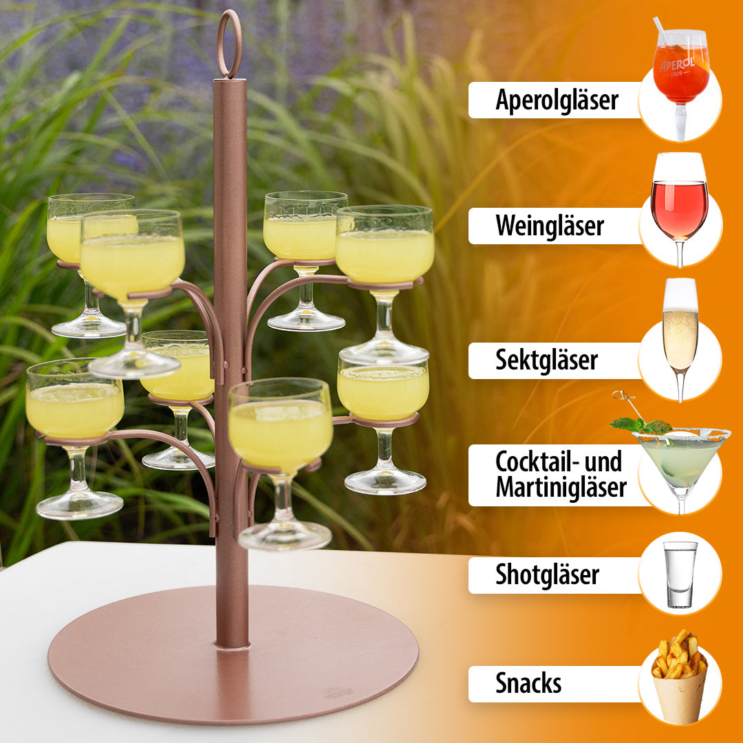 Welche Gläser passen in den Gläserhalter?