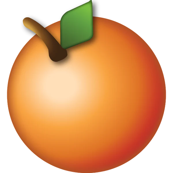 Orange Emoji