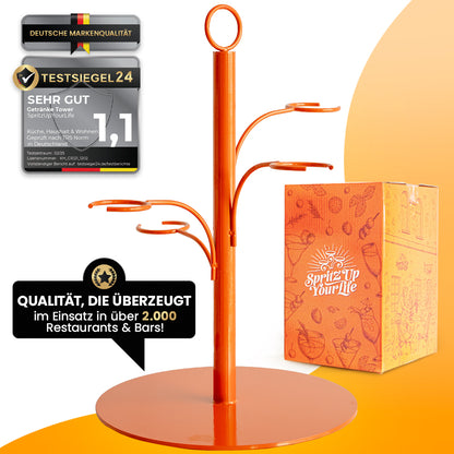 Geschenkverpackung des 4er Aperol Ständers
