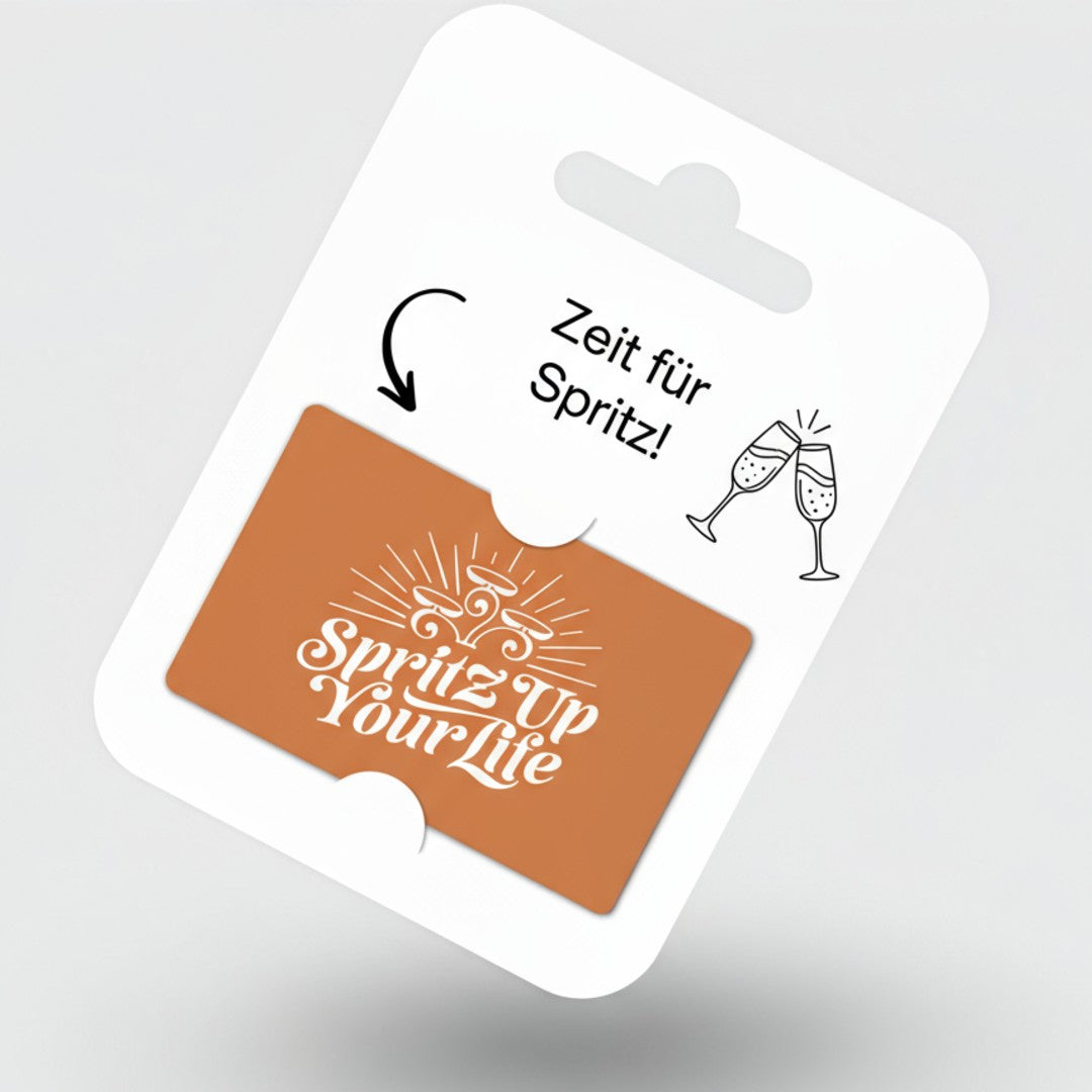SpritzUpYourLife Geschenkgutschein