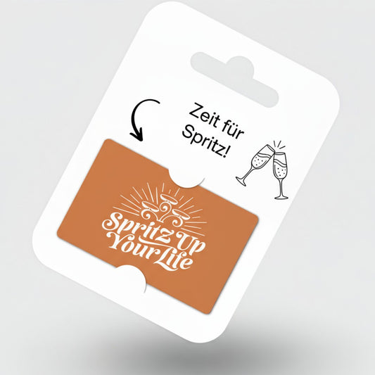 SpritzUpYourLife Geschenkgutschein