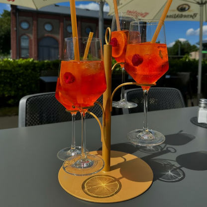 Premium Getränke Tower für 4 Gläser